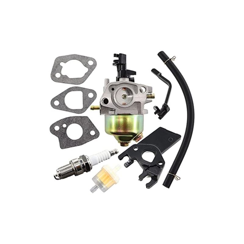 Carburateur générateur avec joint isolateur détanchéité, filtre à essence, bougie dallumage pour GX160 GX200 168F 5,5HP 6,5HP 2KW 3KW 196cc 163cc