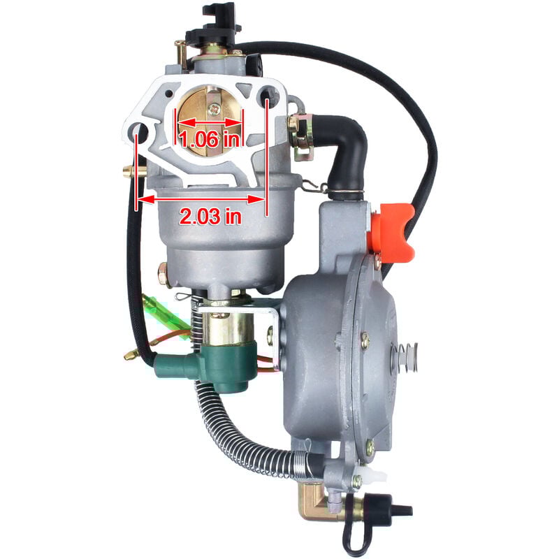 Carburateur GX390 LPG NG carburateur générateur de gaz naturel 188F 5KW