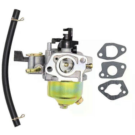 Carburateur GXV120 pour tondeuse à gazon Honda HR194 HR195 HR214 HRA214 55 ch (compatible GXV120, GXV140 et GXV160). Remplace les références 16100-ZE6-W01 et 16100-ZE7-055.