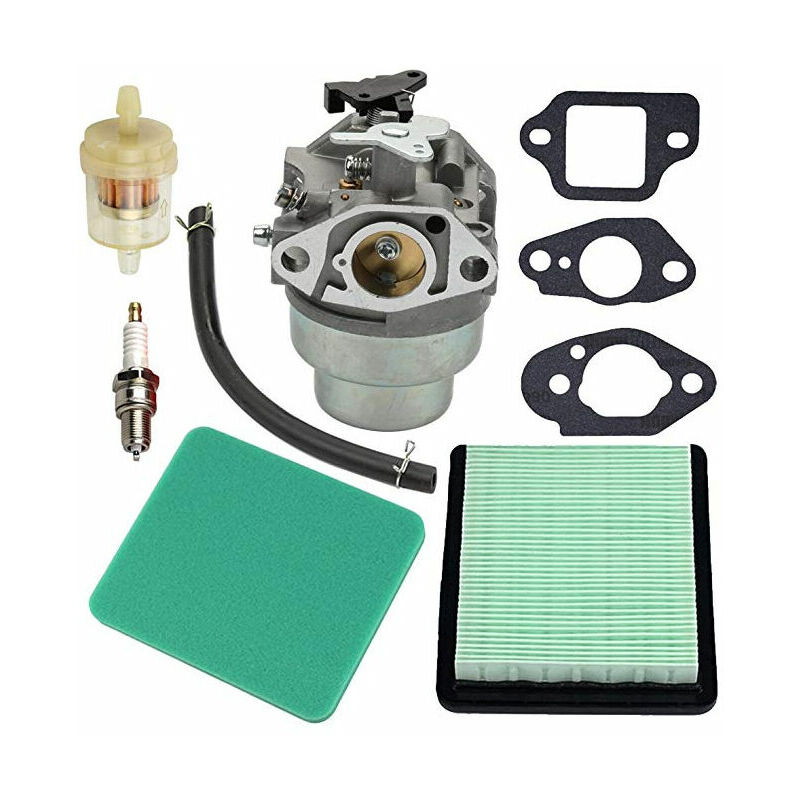 Linghhang - Carburateur Honda GCV160 avec joint de bougie d'allumage Kit de filtre à air de carburant