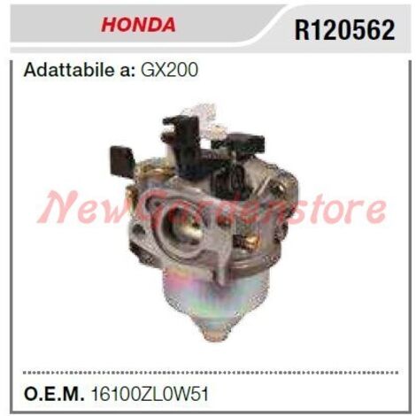 Carburateur HONDA pour tronçonneuse GX200 R120562