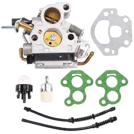 Carburateur Jonsared CS41 avec filtre à air, compatible avec les tronçonneuses Husqvarna 435, 440, 435E et 135 (référence 506450501 C1T-EL41A-JC).-AquaForge