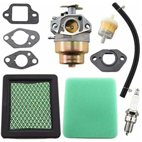 Carburateur kit complet pour moteurs Honda GCV135/GCV160/GC135/GC160 avec joints, filtre air et bougie - Remplace 16100-Z0L-013/023 et compatible tondeuses HRB216 HRR216 HRS216 HRT216 HRZ216