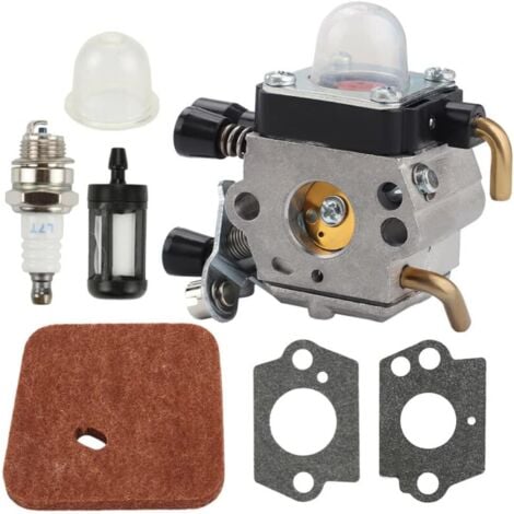 BLUEDEER Carburateur Kit de carburateur adapté for S HS45 Taille-haie FS38 FC55 FS310 for C1Q-S169B Ensembles de pièces d'outils de Jardin pièces de Rechange STIHL FS45C FS45L FS55 C FS55 T FC55 KM55R HL45