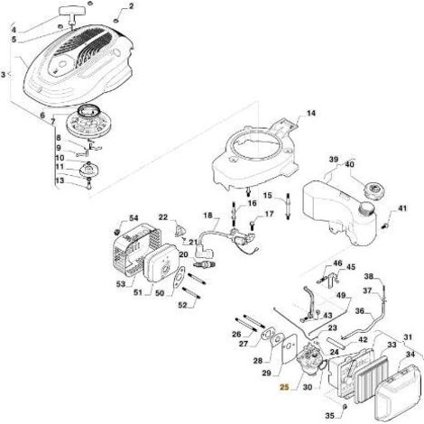 CARBURATEUR ORIGINAL STIGA - 118552538/0