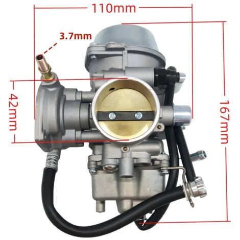 Carburateur PD42J, adapté aux 600 1998-2001, PD42J 606-047, pièces de moteur à réponse rapide et à atomisation élevée, économes en carburant.