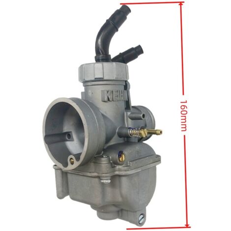 Carburateur PE24 compatible avec les motos 100, 125, 175 et 250 cm³ (YT, YZ80, YZ85, 404-039). Accessoire d'alimentation pour moto à haute efficacité d'atomisation.