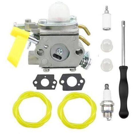 Carburateur pour débroussailleuse – Compatible avec Homelite 26 cc / 30 cc, Zama C1U-H60, Ryobi RBC30SESA, H60 – Pièce de rechange haute performance