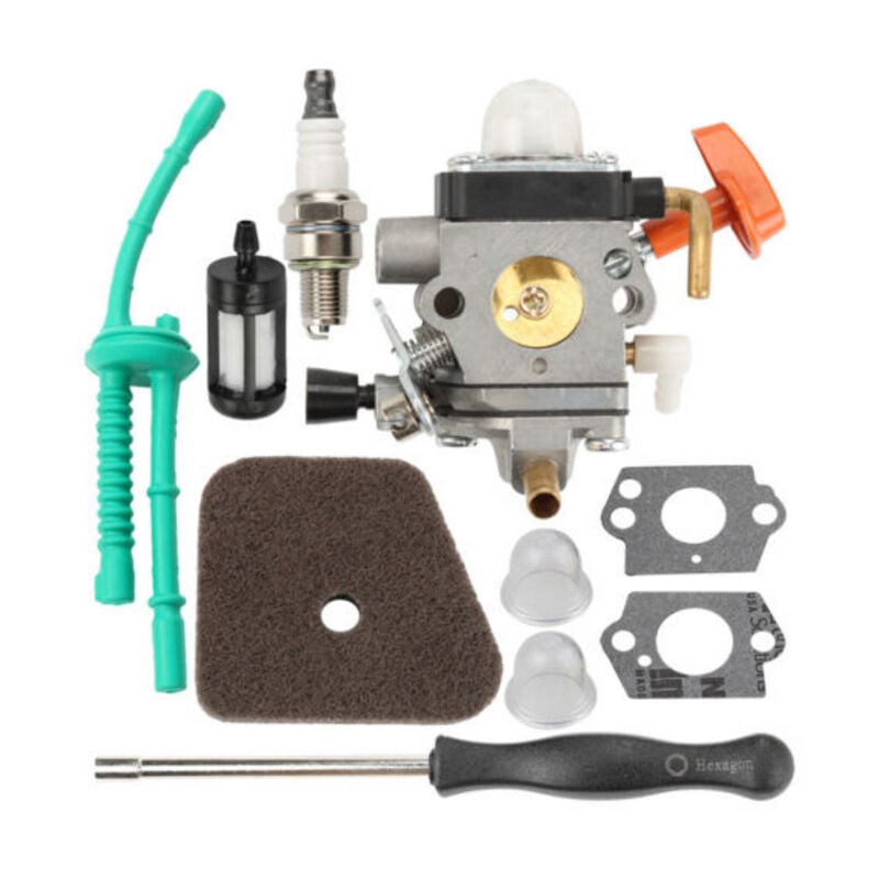 Carburateur pour Débroussailleuse STIHL FS90 FS110 HT101 FS130 FS100 FS110R KM110R KM130 HL100 HT100 FS100RX FS130R FS87 FS100R KM90 KM90R KM100