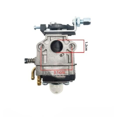 Carburateur pour débroussailleuse trou 12 mm Moteurs à éclater 2 temps mélange essence huile tondeuse