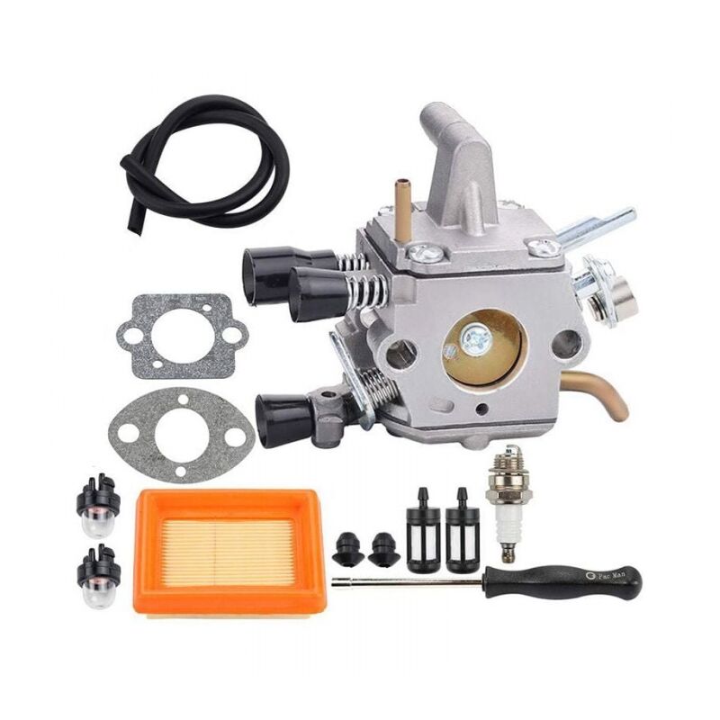 Cyslmuk - Le carburateur convient aux accessoires de filtre à air et de filtre à huile fs120 fs200 fs250 fs300 fs350 fr350 fr450 fr480