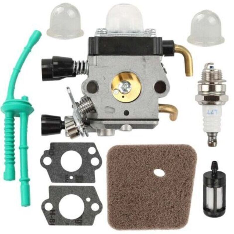 carburateur pour fs55 Carburateur Kit Carburateur pour STIHL FS55R FS55RC FS38 KM55 HL45 KM55R Étude de Tronçonneuse pour Plante de pépins Jardinage