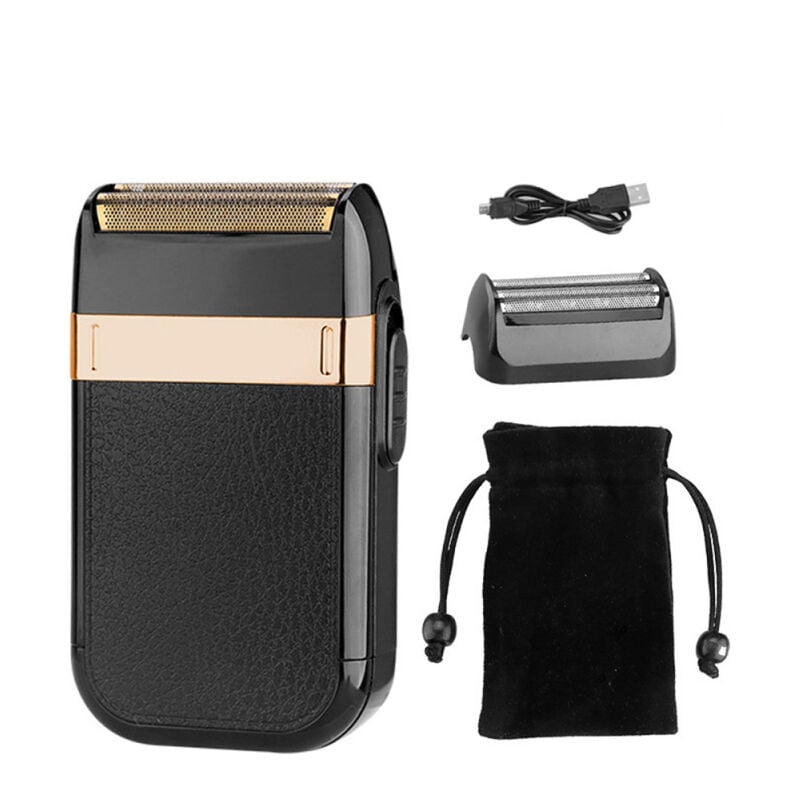 Rasoir électrique pour hommes, rasoir électrique sans fil, tondeuse à grille, rechargeable