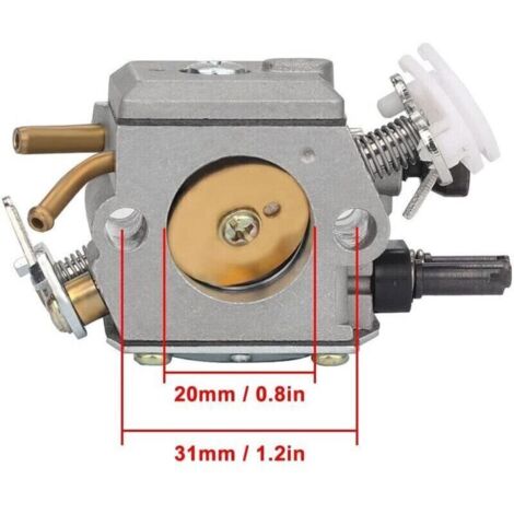 Carburateur pour Husqvarna 362 365 371 372 372XP 372XPW tronçonneuse, remplace HD-12 HD-6 503283203 503281801, avec kit de collecteur d'admission