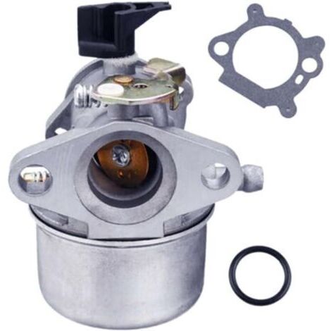 Carburateur pour Moteur Briggs & Stratton 122H02 127702 - Kit Joint D'étanchéité Haute Durabilité avec Pièces 498965 698056 pour Tondeuse à Gazon