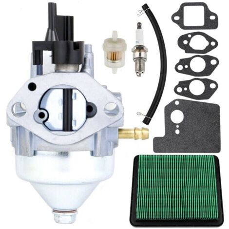 Carburateur pour moteur Honda GCV190 et tondeuse à gazon HRB217 HRX217, kit carburateur GCV190 avec joint filtre à air bougie filtre à carburant accessoires-Crezuo