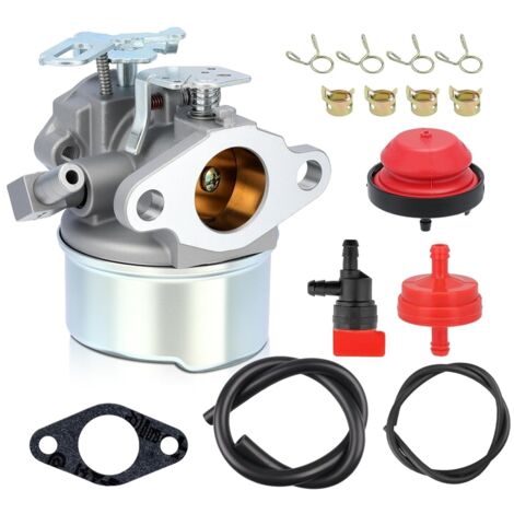 Carburateur pour Moteurs Tecumseh 4HP 5HP, Compatible avec MTD 632107A, Toro 521 Souffleuse à Neige HSSK40 HSSK50 HS50, Pièce de Rechange 640084B