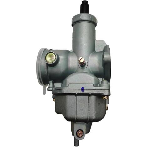 Carburateur pour moto avec câble de starter et collecteur d'admission — Carburateur PZ30 de 33 mm — Compatible avec les motos, VTT et quads de 200 et 250 cm3