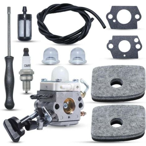 ALOVEZ Carburateur pour STIHL BG56 Remplacer pour Zama C1M-S261B BG86 SH56 SH56C SH86 SH86C avec Bougie d'Allumage etc