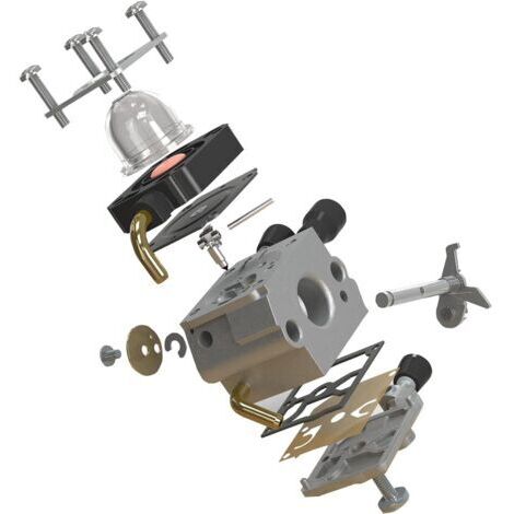 Carburateur pour Stihl FS38 FS45 FS46 FS55 FS55r FS55rc FS74 FS75 FS80 FS85 KM55 HL45 KM55r, Tondeuse à gazon Carbu avec joints, pompes d'amorçage et bougie d'allumage