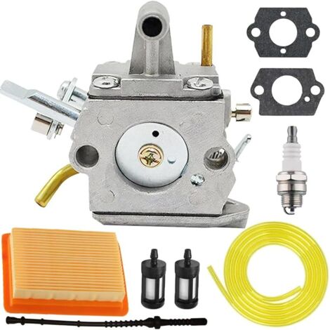 Carburateur pour STIHL FS400 FS450 FS480 SP400 SP450 tondeuse à gazon 4128 120 0607, C1Q-S34H, 4128-120-0651, 4128 120 0602, avec filtre à air, bougie d'allumage
