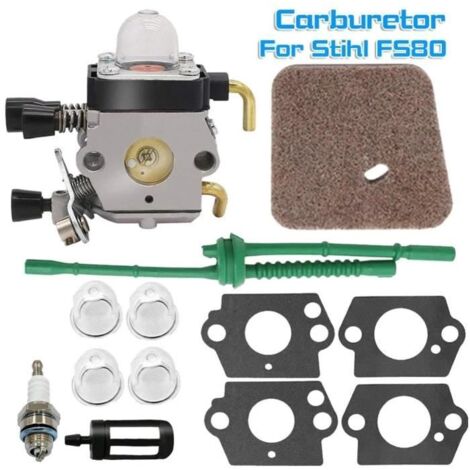 Carburateur pour Stihl FS80, FC55, FC75, FC85, FS310, FS38, FS45, FS45C, FS45L, FS46, FS55, FS55RC, FS55T, FS74, FS75, FS76