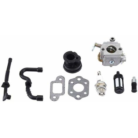 Carburateur pour STIHL MS170 MS180 017 018, Carburateur pour STIHL MS170 MS180 017 018 Pièces de tronçonneuse tondeuse à gazon Carburateur