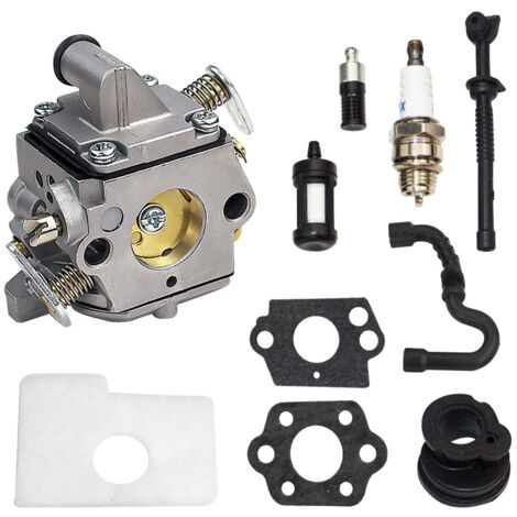 Carburateur pour STIHL MS170 MS180 017 018 Carburateur pour STIHL MS170 MS180 017 018 Pièces de tronçonneuse tondeuse à gazon Carburateur