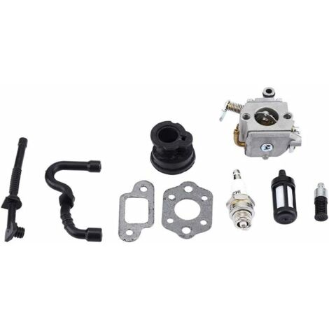 Carburateur pour STIHL MS170 MS180 017 018, Carburateur pour STIHL MS170 MS180 017 018 Pièces de tronçonneuse tondeuse à gazon Carburateur