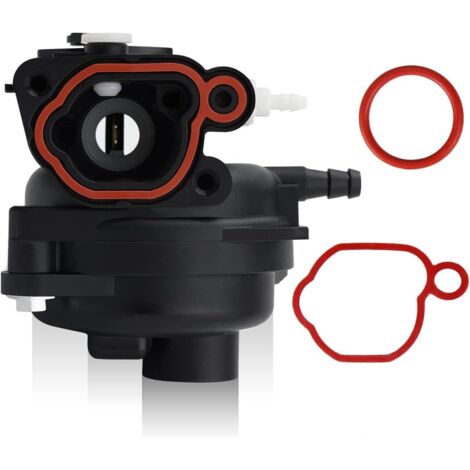 Carburateur pour tondeuse à gazon Briggs & Stratton 300e 450e 500e, moteur OVH 125 cm³ 140 cm³, séries 08P502 et 09P602, compatible avec les références 799583, 591160, 595656, 591979, 593261 et 840019