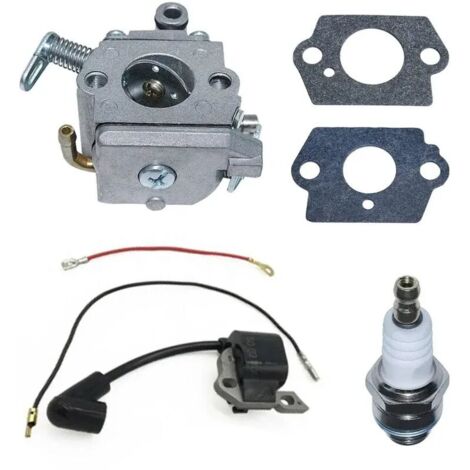 Carburateur pour tondeuse à gazon STIHL 017 018 MS170 MS180, bobine d'allumage, kit de joint de carburateur, outils de jardin-AquaForge