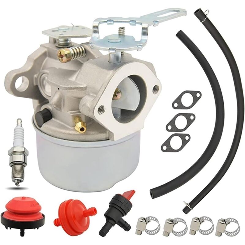 KZQ - Carburateur pour tondre Le Gazon Carburateur pour Tecumseh 5HP pour mtd 632107 640084 pour Toro 521 souffleuse à Neige HSSK50 HS50 LH195SA