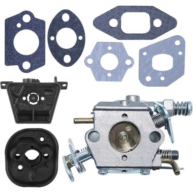 Coocheer - Carburateur pour tronçonneuse Partner 350 351 352 370 371 390 391 401 420 20X McCulloch Mac Cat 335 435 436 440 441 pn Walbro 33-29 WT-625