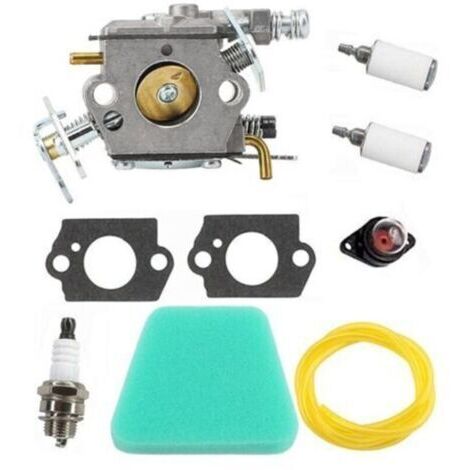 Carburateur pour tronçonneuse Partner 350 351 352 370 371 390 391 401 420 McCulloch Mac Cat 335 435 436 440 441, Walbro 33-29 WT-625 WT-391 et Zama C1Q-W9