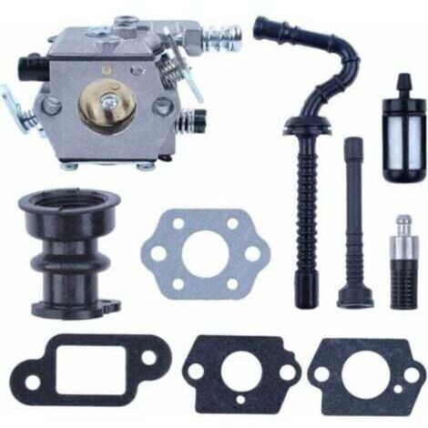 Carburateur pour tronçonneuse Stihl 021 023 025 MS210 MS230 MS250 avec kit complet de remplacement Walbro WT286