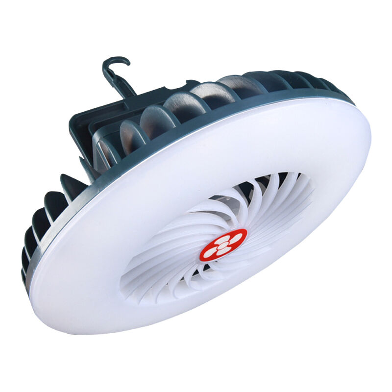 LIFCAUSAL Lumières LED polyvalentes pour camping, marché nocturne et ventilateur avec charge USB Lampes d'urgence 1254 et pédale piano (poudre)