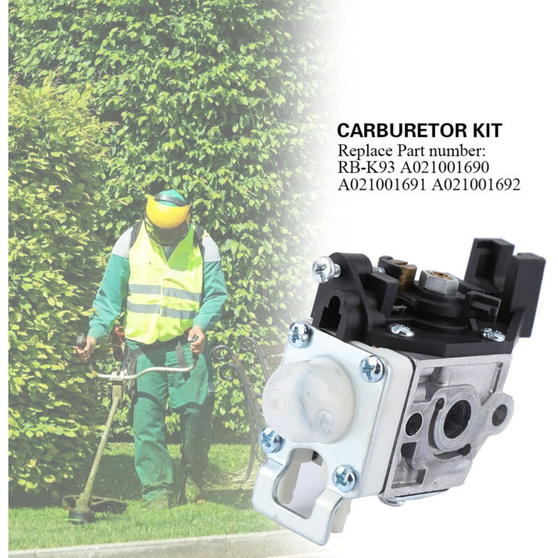 Rapanda - Carburateur pour Zama RBK93 Echo SRM225 GT225 PAS225, Kit de conduite de carburant avec filtre à Air