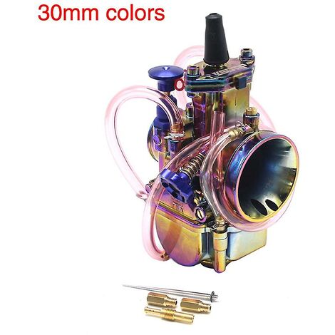 Carburateur Pwk 4t 30mm Universal Multicolore Dirt Bike Puissant Jet Type Moto Carburateur Ruikalucky