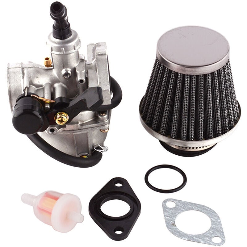 Start - Carburateur Pz19 avec filtre à air filtre à carburant pour 50Cc-125Cc Atv Dirt Bike Scooter cyclomoteur