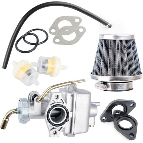 Carburateur PZ20 avec Filtre à Carburant pour 50cc 70cc 90cc 110cc 125cc 110B NST SunL Chinese Quad 4 Stroke ATV 4 Wheeler Go Kart Dirt Bike CRF50F XL75 CRF80F XR50R