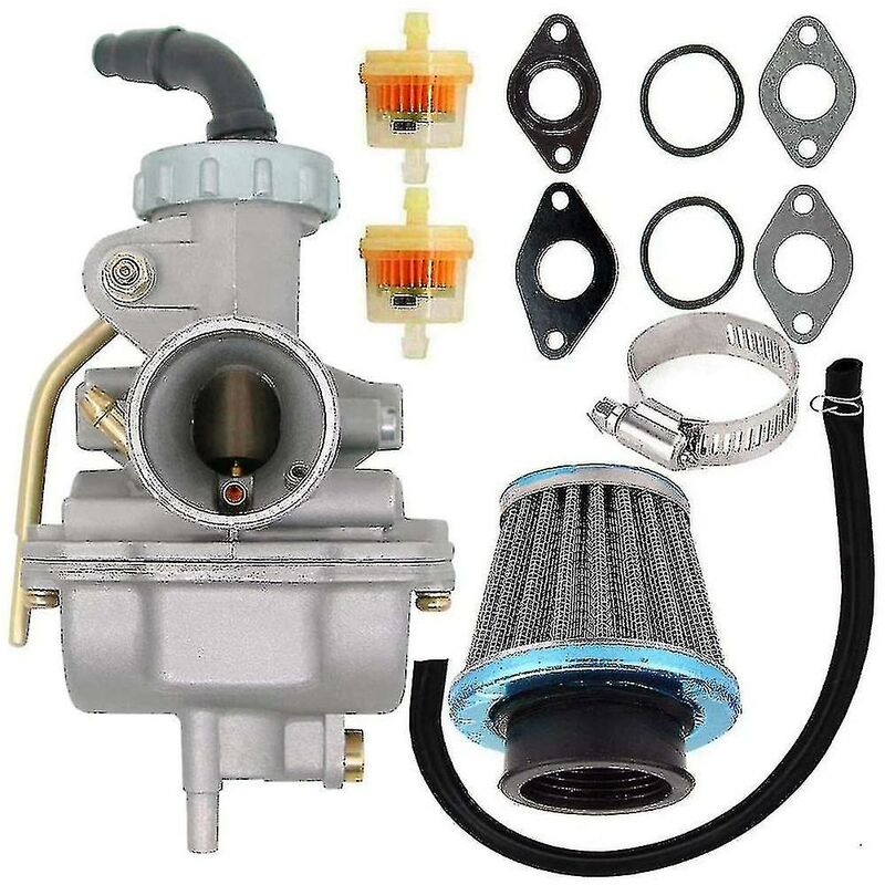 Carburateur Pz20 pour 50cc 70cc 90cc 110cc 125cc moteur 4 temps Atv Utvs Crf50f Crf80f Xr50r avec Fi