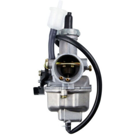 Carburateur PZ27 Argenté Flange Vissé - Pour moteurs CG 125cc à 300cc, Quad et Go-kart
