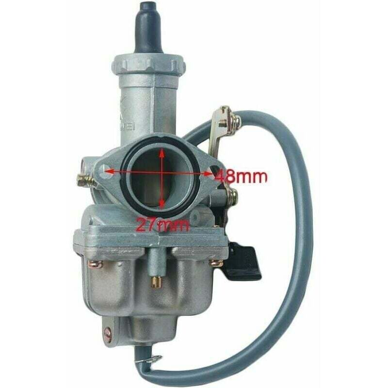 Alovez - Carburateur PZ27 pour moteurs cg 125cc, 150cc, 200cc, 250cc, 300cc - Convient pour quads.