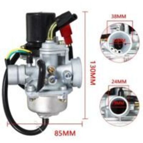 Carburateur S-giant PZ19J 19 mm pour moteur Yamaha Jog 50 cm³ 2 temps