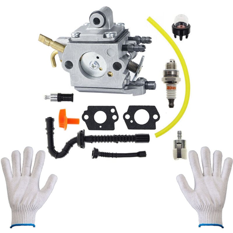 Bluedeer - Carburateur stihl MS192T Zama C1Q-S257A 1137-120-0650 Carburateurs Carburateur pour tronçonneuse Livré avec une paire de gants