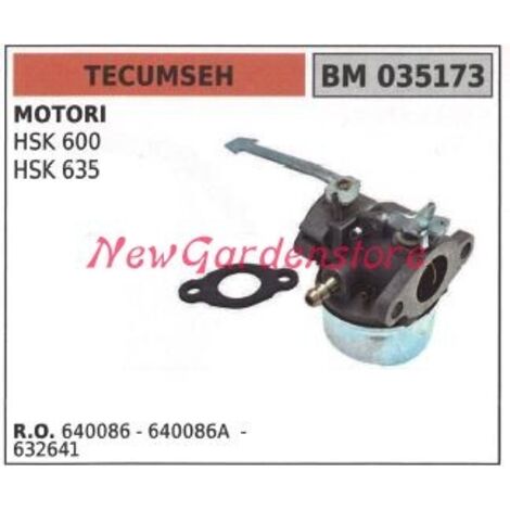 Carburateur TECUMSEH tondeuse HSK 600 635 640086A 632641