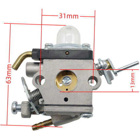 Carburateur tondeuse H129-1c remplacement pour WYL-229 WYL-229-1 909-230