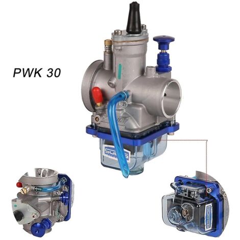 Carburateur universel Pwk 30mm 2t 4t pour Mikuni Keihin Carburador avec Jet Carb pour Ktm Honda Yamaha Exc Sxf Xcw Atv Dirt Bike