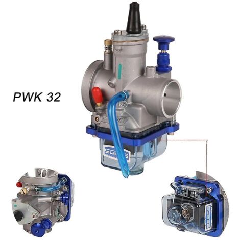 Carburateur universel Pwk 32mm 2t 4t pour Mikuni Keihin Carburador avec Jet Carb pour Ktm Honda Yamaha Exc Sxf Xcw Atv Dirt Bike