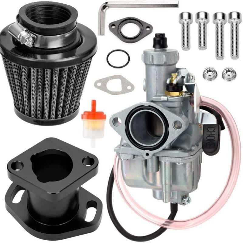 SNQ - Carburateur VM22 pour Predator 212cc 196cc 224cc Coleman CT200U BT200X GX160 GX200 6,5hp ohv Clone Engine KT196 Baja MB200 Mini Bike Kart avec